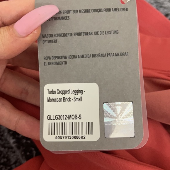Brand new with tags Gymshark S Turbo Cropped - Picture 4 of 4